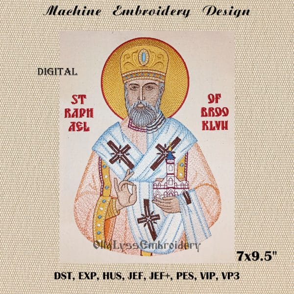 Raphael of Brooklyn embroidery design