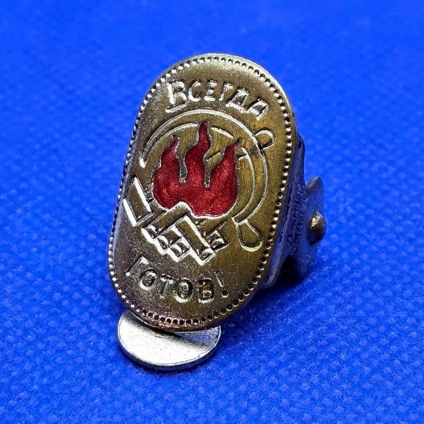 Antique Boy Scout Pioneer Tie Clip USSR 1930s Leningrad