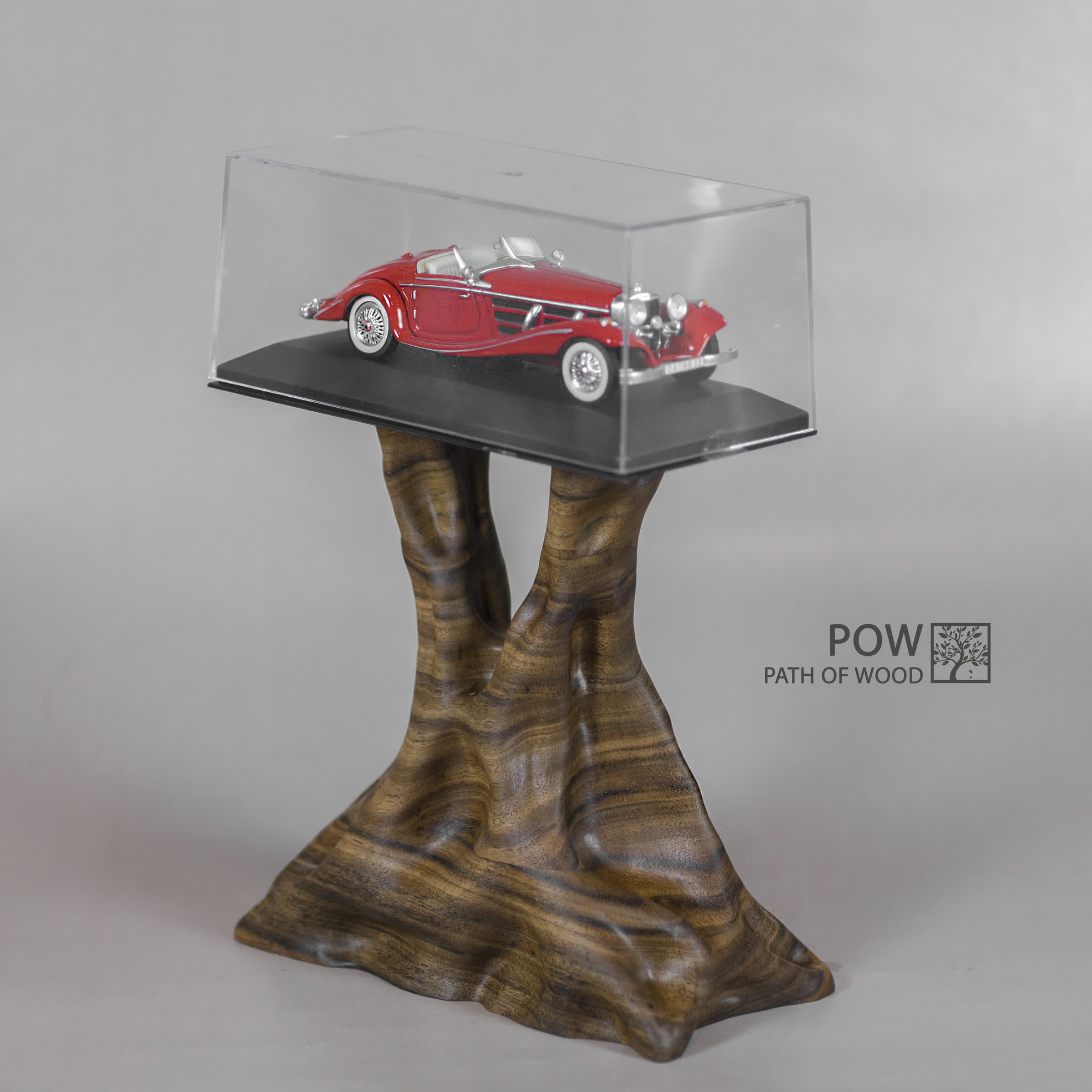 Wooden stand for diecast models Walnut - Hand Made Carving 17 Wooden stand for diecast models Walnut - Hand Made Carving - Image 17