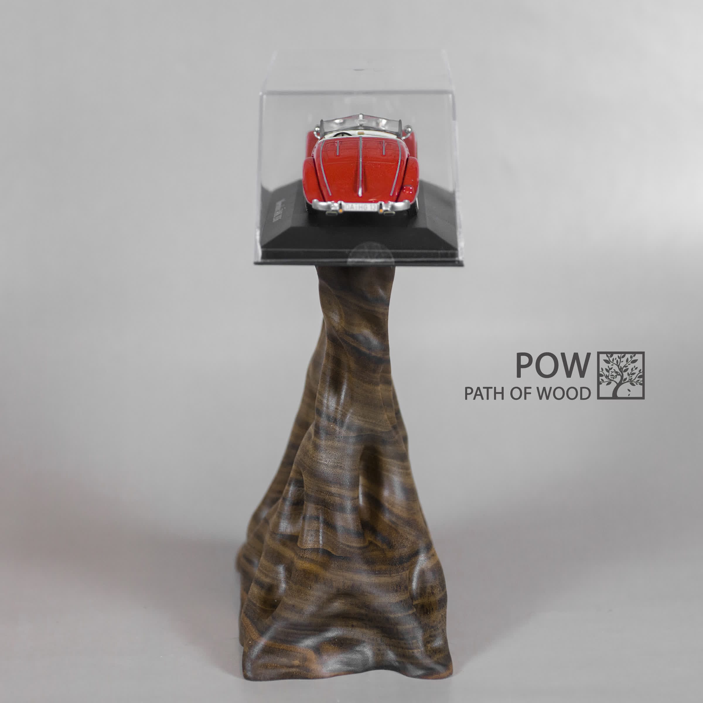 Wooden stand for diecast models Walnut - Hand Made Carving 14 Wooden stand for diecast models Walnut - Hand Made Carving - Image 14
