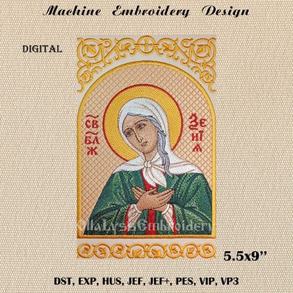 xenia of saint petersburg embroidery design