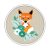 Fox cross stitch pattern. Baby Cross Stitch Pattern