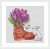 Cute Bunnies Cross Stitch Pattern,Spring Crocuses