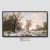 Winter Landscape Painting Frame TV Art