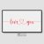 Love You Samsung Frame TV Art Valentine’s Day