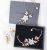 White flower bridal jewelry set, Boho wedding jewelry set