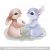 Cute watercolor bunny PNG sublimation