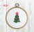 Tiny cross stitch pattern Christmas tree