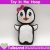 Penguin Stuffed toy ITH Pattern Machine embroidery design