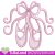 Ballet Shoes Ballerina Girl Machine embroidery design