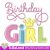 Birthday Girl Princess Baby Crown Machine embroidery design