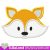 Baby Fox for Girls Machine embroidery design