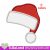 Christmas Santa hat Machine embroidery design