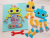 Quiet book pages,Robot Constructor