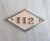 Soviet address rhomb number plate 112 – Apartment door number plaque USSR