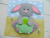 Quiet book PDF pattern, Bunny and garden