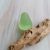 Laght green sea glass