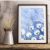 Dandelions Painting 12*8″ Watercolor Blue Floral Art by Yalozik