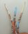 Boho Decor, Painted Talking Sticks, Driftwood Art