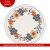 Floral Wreath Cross Stitch Pattern. Flower Cross Stitch.