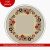 Floral Wreath Cross Stitch Pattern, gothic style