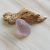 Lilac genuine sea glass P85