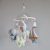 Baby mobile boy with plane rainbow bear,Nursery hanging mobile