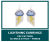 Thunderstorm beaded fringe earrings pattern