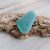 Aqua green sea glass G33