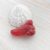 Funny red sea glass