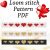 Heart Loom stitch pattern Valentine’s day Beaded bracel Set of pattern PDF file