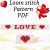 Loom stitch pattern Valentine’s day Beaded bracelet Red heart PDF file