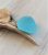 Sky blue genuine sea glass