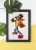 Crash Bandicoot cross stitch pattern PDF. Gamer gift
