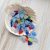 Genuine colorful tiny sea glass set 60 pcs.