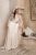 Rustic wedding gown, bohemian bridal embroidery dress