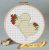 Two heart cross stitch pattern Valentine’s Day desings