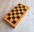 Russian vintage wooden chess board medium size 43 mm square