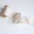 | Antique White Silk Ribbon | Hand Dyed Silk Ribbon on Wood Spool