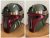 Boba Fett helmet or mask for airsoft and cosplay