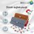 Hand-knitted coin purse wallet moneybox attract money luck