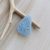 Blue sea glass B60