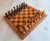 Small wooden chess set USSR – Soviet vintage 1960s chess game