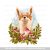 Fall fox PNG sublimation design Animal illustration