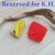 Genuine multicolor sea glass set 2 pcs