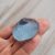 Blue sea glass B65
