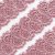 Crochet edging pattern, crochet lace flower trim pattern, crochet border
