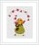 Fairy cross stitch pattern, Love cross stitch chart