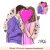 Illustration Couple in Love Postcard Be mine Sublimation