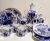 Lomonosov Cobalt Blue Coffee Set.Vintage Porcelain LFZ.Bone China